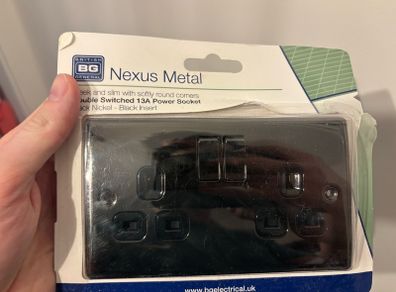 Double Switch socket