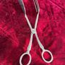 silver plated cake tongs Image 6