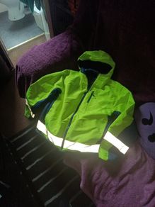 High visibility reversible jacket
