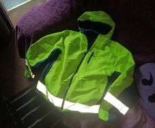 High visibility reversible jacket