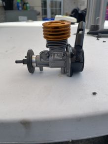 rc engine gx-12 kyosho pull start engine