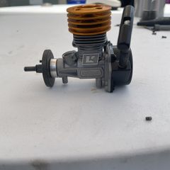 rc engine gx-12 kyosho pull start engine