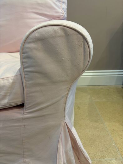 Pink Ikea Couch
