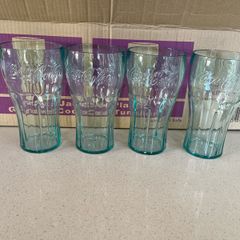 Coca Cola Plastic Glasses Set Of Four