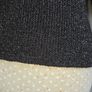 Next black and silver ribbed dressy knit bnwot uk 8-10 Image 10