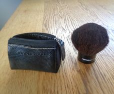 Victoria Jackson Blusher Brush and Case for Sale