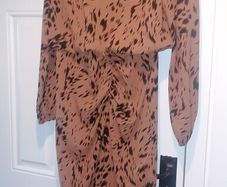 dress size 12 elasticated waist slight slit worn once