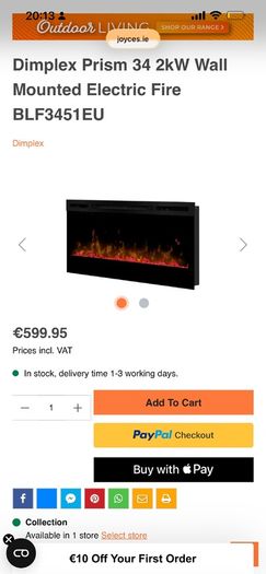 Dimplex Electric Fire