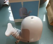 Whale Nightlight Aroma Diffuser Plug In