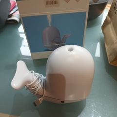 Whale Nightlight Aroma Diffuser Plug In