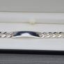 Brand New Heavy 925 Sterling Silver Gents Identity Bracelet Image 3