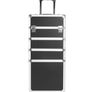 Multi-function 4 in 1 Beauty Cosmetic makeup nail hairdressing Beauty Case black Vanity Trolley Image 7
