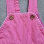 Winter Girl's Vintage Dungarees, size: 1-2 years Image 2