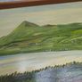 Vintage Woodcut Mount Errigal Scene Image 5