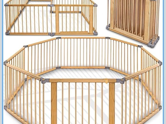 Kiduku 7.2 m Baby Playpen XXL Foldable with Door