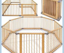 Kiduku 7.2 m Baby Playpen XXL Foldable with Door