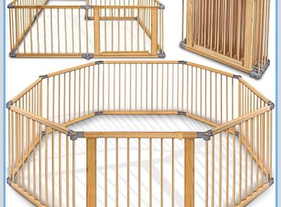 Kiduku 7.2 m Baby Playpen XXL Foldable with Door