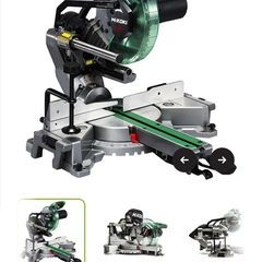 HiKOKI C8FSHGWAZ Mitre saw with laser 216 mm 1100 Watt