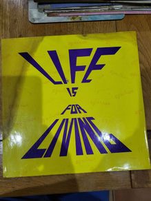 Equinox, Life Is For Living, 12 inch single, EQ5MAX91, 1991
