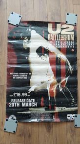 U2 Rattle and Hum promo Poster