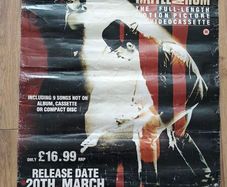 U2 Rattle and Hum promo Poster