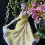 Rare Vintage 1970' Royal Doulton Lady Figurine NINETTE Image 5