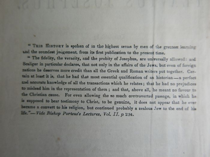 The Works Of Flavius Josephus