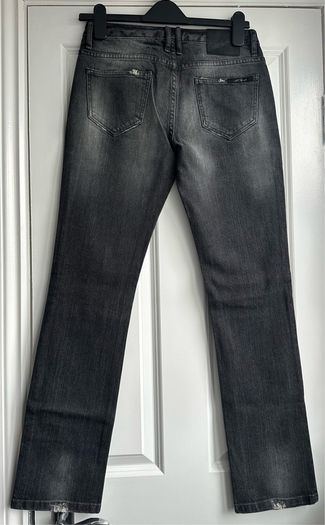 All Saints black distressed jeans