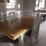 Dining table 125cm-165cm Grey Extendable Dining Table - Georgia Image 3