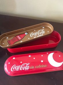 Coca Cola Metal Pencil Case