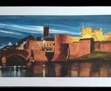 King John's castle large print