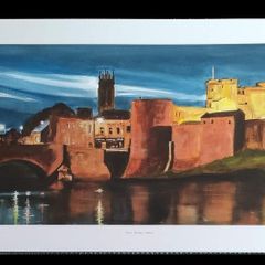 King John's castle large print