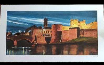 King John's castle large print