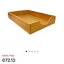 Vintage wooden tidy/ display/ paper/ letter tray Image 3