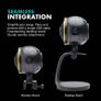 Movo WebMic Pro HD - All-in-One 1080p Webcam, Mic & Ring Light Image 5