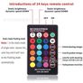 T10 RGB LED Lights W5W 194 Led Clearance light for Car T10 RGB COB 12SMD Colorful Lamp With Remote Controller T10 COB LED Bulbs Image 5