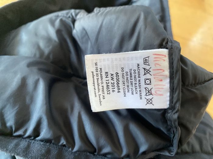 Polarn o Pyret black gilet 8-9 yrs 134 cm