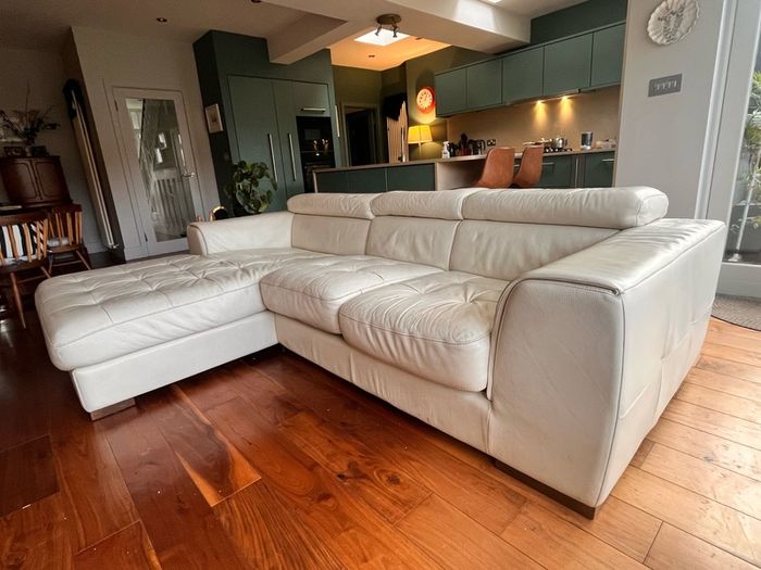 Italian Leather Sofa