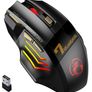 iMice Wireless Gaming mouse LED Gaming Optical Mouse black 3200 DPI rechargeable Image 2