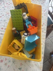 Large Lego Duplo mix with characters and animas etc