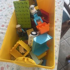 Large Lego Duplo mix with characters and animas etc