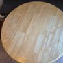 Round Wood Dining Table & 2 chairs Image 6