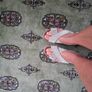 Beautiful Inuovo Silver Sparkly Sandals in Size 40 UK7 Image 7