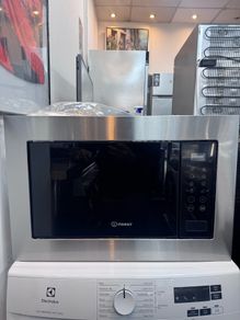 Indesit MWI125GXUK Built-in Microwave With Grill Stainless Steel