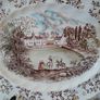 Vintage Mount Vernon Windsor Ware "  Main Entrance West Front " Platter Image 2