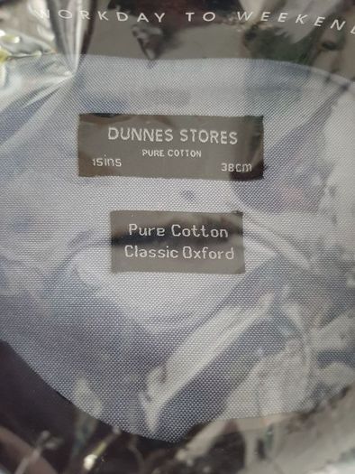 new pure cotton shirt short sleeves in packaging