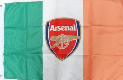 Arsenal Irish Flag 3ft x 2ft.