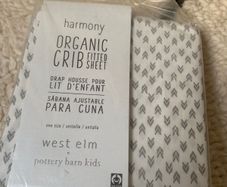 Pottery Barn Cotbed Sheet