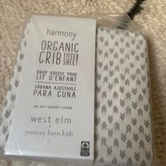 Pottery Barn Cotbed Sheet