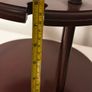 Vintage Crystal Decanter Stand with Six Glasses and Crystal Cut Decanter Image 8